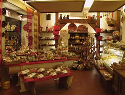Verkaufsraum der B&auml;ckerei HansS